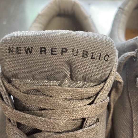 new republic shoes gray canvas - Picture 5 of 8